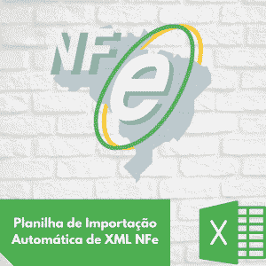 Planilha Excel de importação de NF-e