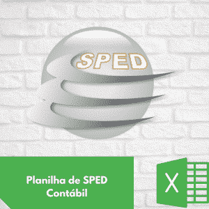 Planilha Excel SPED Contábil