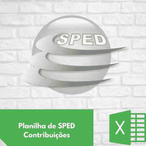 Planilha Excel SPED Contribuições