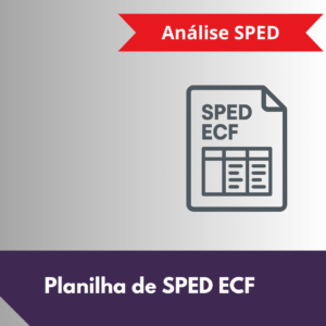 Planilha Excel SPED ECF