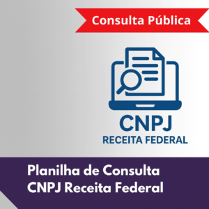 Planilha Excel de Consulta CNPJ