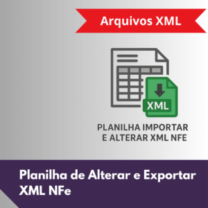 Planilha Excel de Exportação e Alteração de NF-e