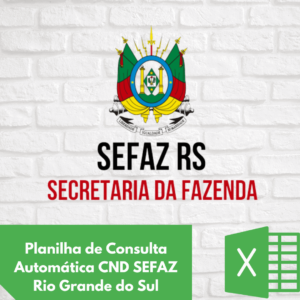Planilha Excel de Consulta CND Rio Grande do Sul